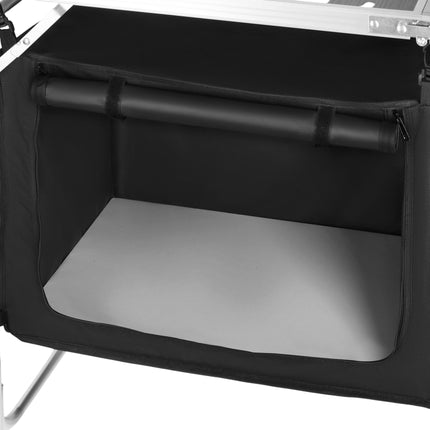 Multifunctional Camping Table with Adjustable Height