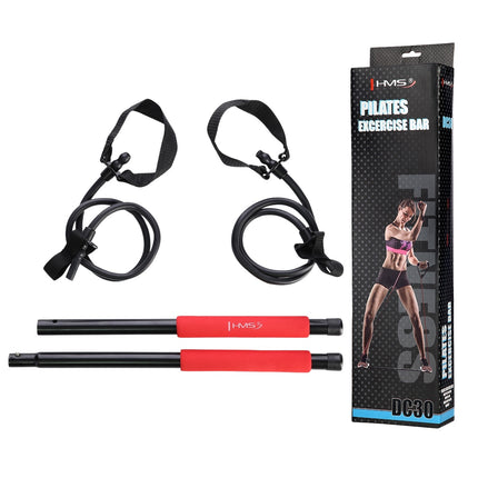 Multifunctional Pilates Bar with Resistance Bands