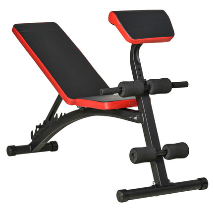 Adjustable weight bench - 6 angles, supports up to 120 kg