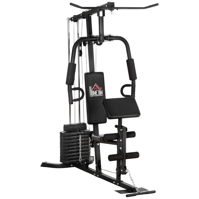 Multifunctional gym station, Lat Pull/Butterfly, 45 kg weights