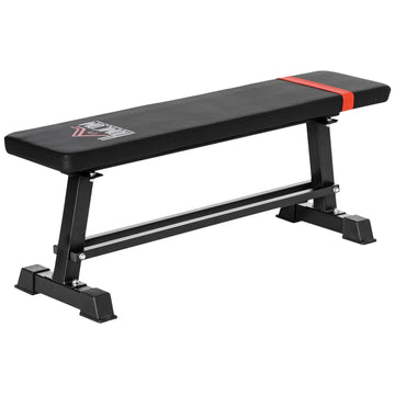 Multifunctional weight bench - 150 kg capacity, black metal
