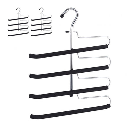 Multiple trouser hangers set of 3