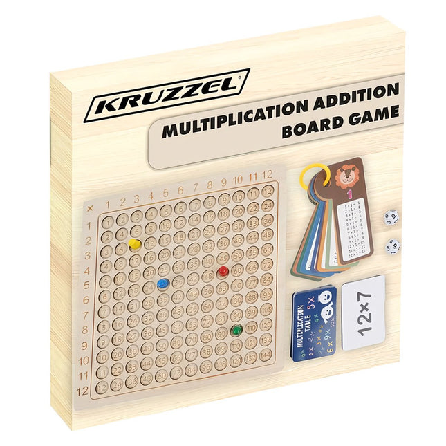 Multiplication table - board game Kruzzel 24639