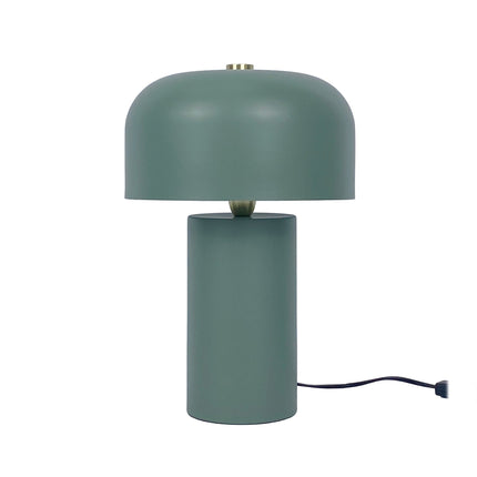 Mushroom Table Lamp – Minimalist Metal Design, Gold Accent