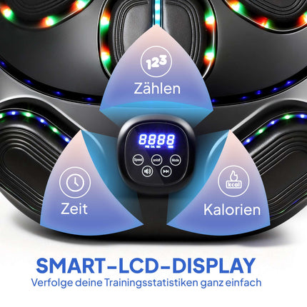 Music Boxing Machine with LED Lights & Bluetooth