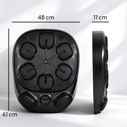 Music Boxing Machine with LED Lights & Bluetooth