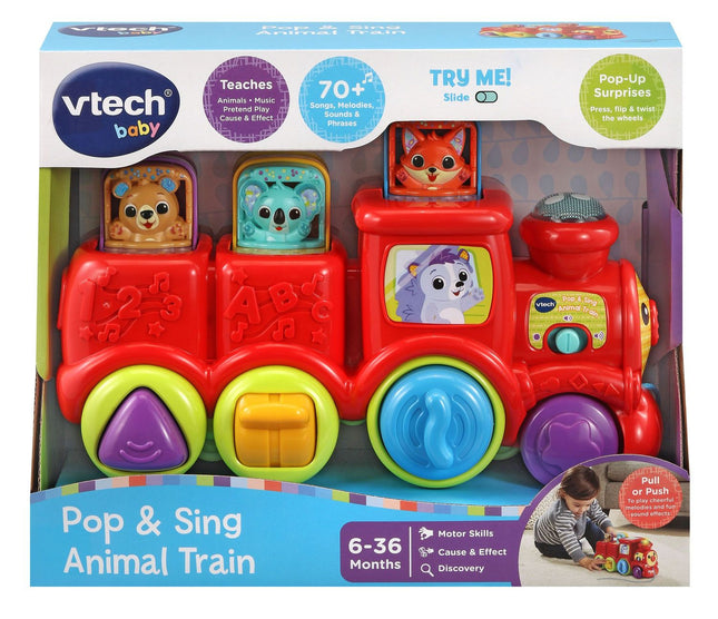 Musical Toy Animal Train for Interactive Play and Learning