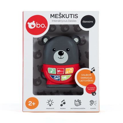Musical Toy for Babies - Interactive Bear with Sounds