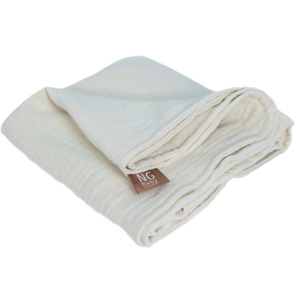 Muslin Blanket Deluxe Ivory