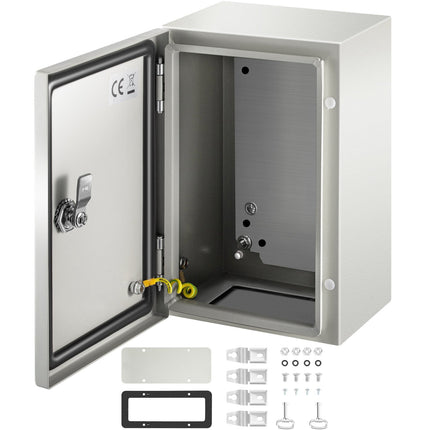 NEMA 4X Steel Electrical Enclosure 30x20x15cm IP66
