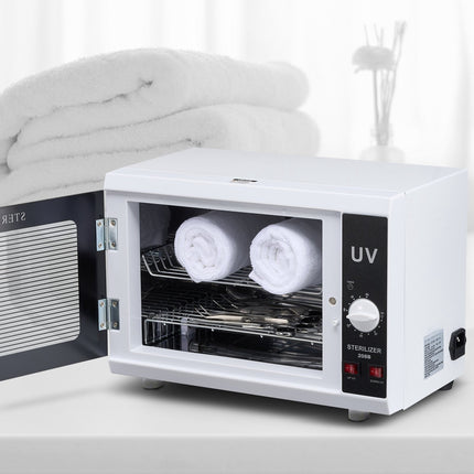 Nail Tool UV Sterilizer Cabinet 12L, Timer, 185nm
