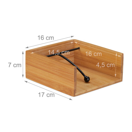 Napkin holder Bamboo