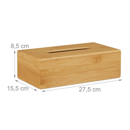 Napkin holder bamboo 27.5 cm