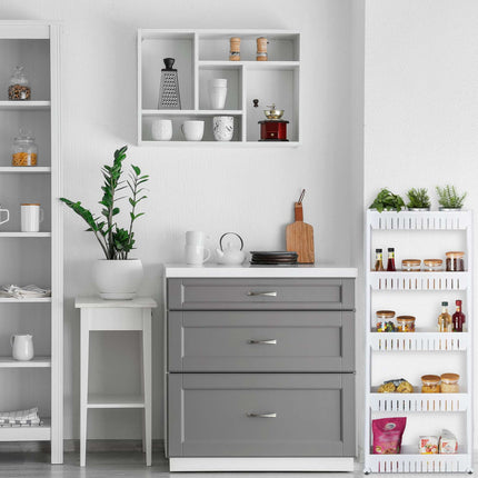 Narrow Niche Trolley with 5 Shelves