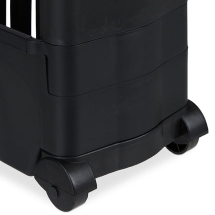 Narrow trolley with 5 shelves
