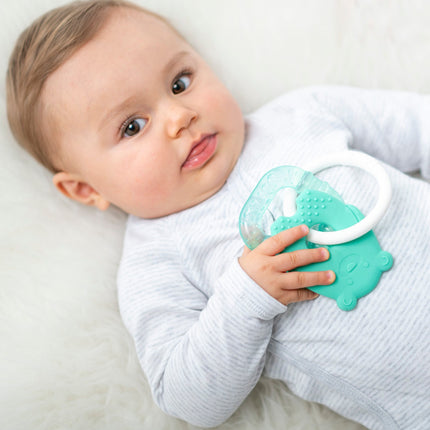 Nattou Cooling Teether Green