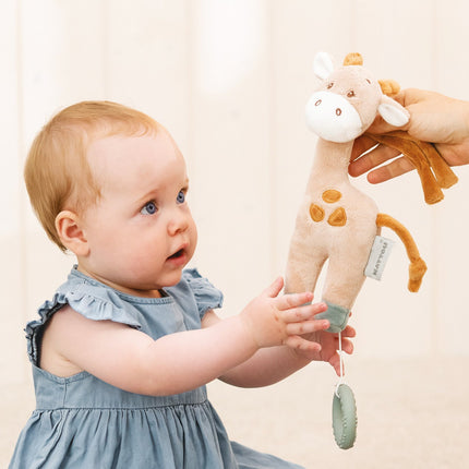 Nattou Musical Plush Toy Giraffe, Small, 20 Cm