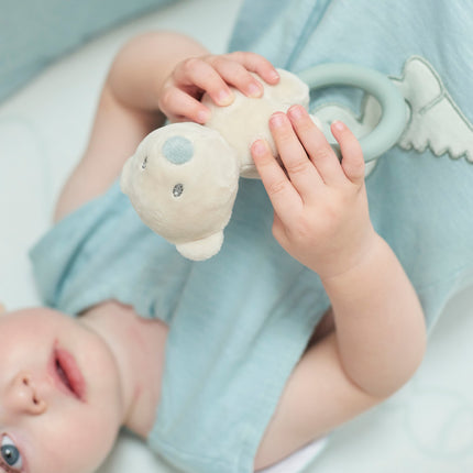 Nattou Rattle Bunny With Silicone Ring