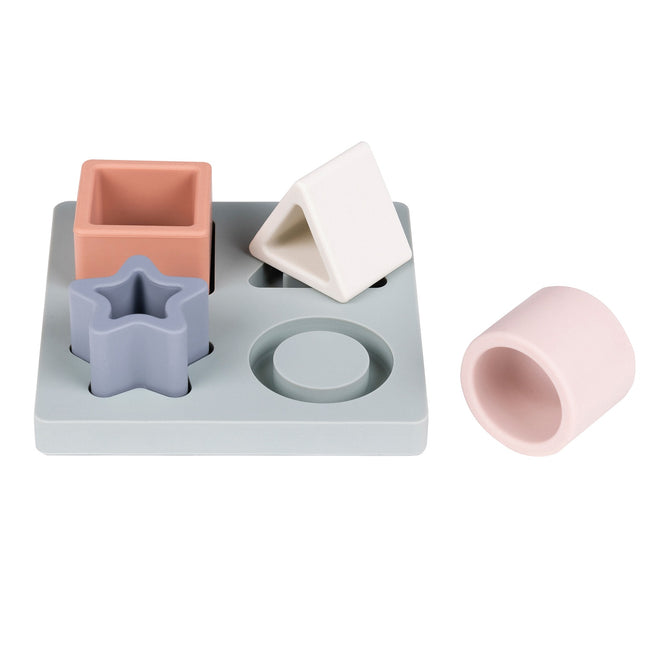 Nattou Shapes Game, Sage Green