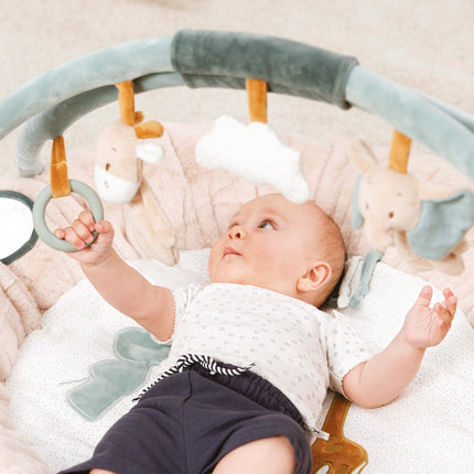 Nattou Stuffed Playmat With Arches