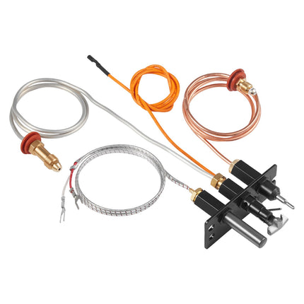 Natural Gas Fireplace Pilot Assembly Kit, 24-Inch Leads