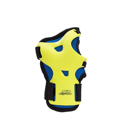 Navy Blue-Lime Size M Protective Gear Set