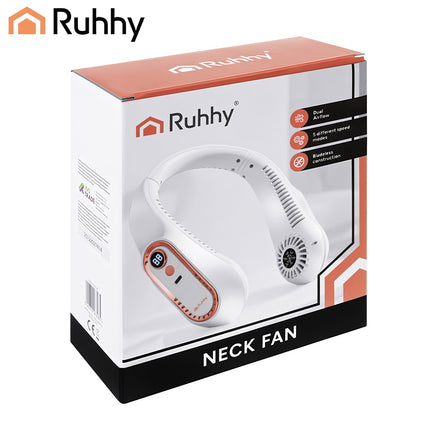 Neck Fan, Portable Wireless Cooling with USB-C Charging