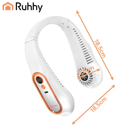 Neck Fan, Portable Wireless Cooling with USB-C Charging