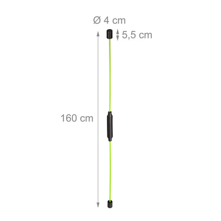 Neon yellow vibration wand