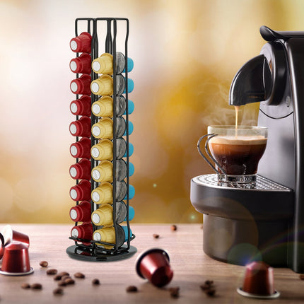 Nespresso capsule holder for 40 capsules