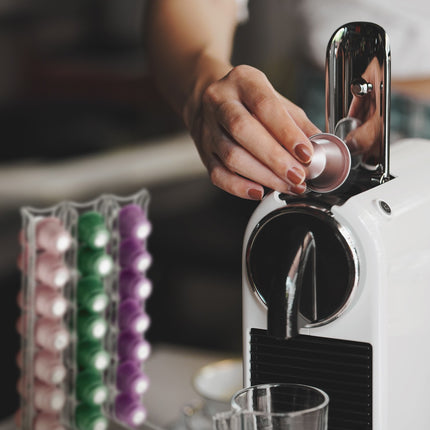Nespresso capsule holder for 42 capsules