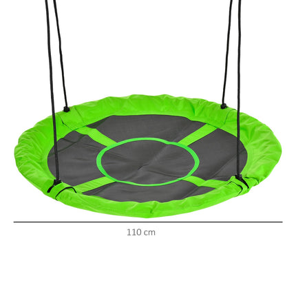 Green Nest Swing, Ø110 Cm, adjustable for 3-12 years, 150 kg capacity