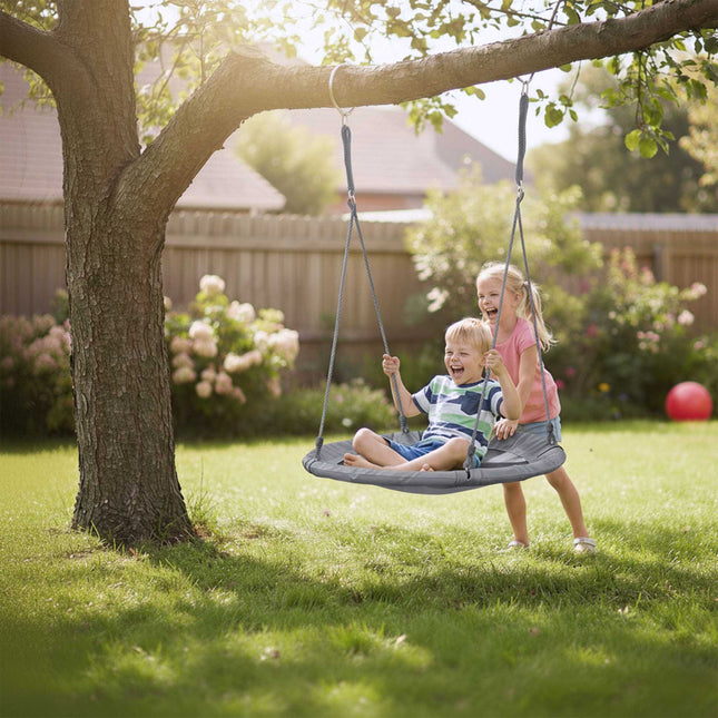 Nest Swing 110 cm – Round Garden Swing for Relaxation