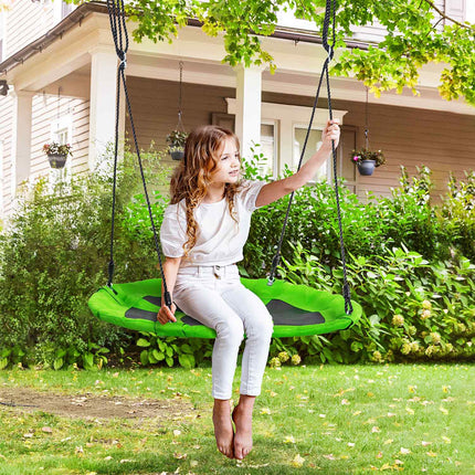 Round swing tent for children, Ø100 cm with door/window, capacity 200 kg