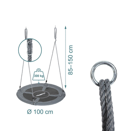Nest Swing for Kids, 300 kg Capacity, Weatherproof