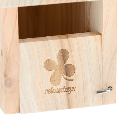 Nesting Box Natural Wood