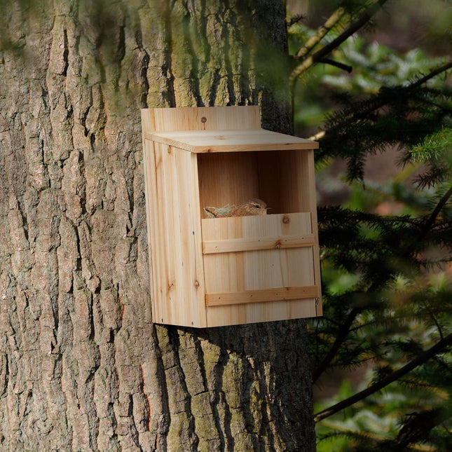 Nesting box for half hole breeder kit