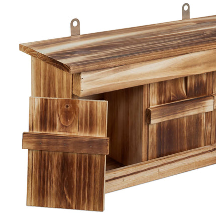 Nesting box for sparrows