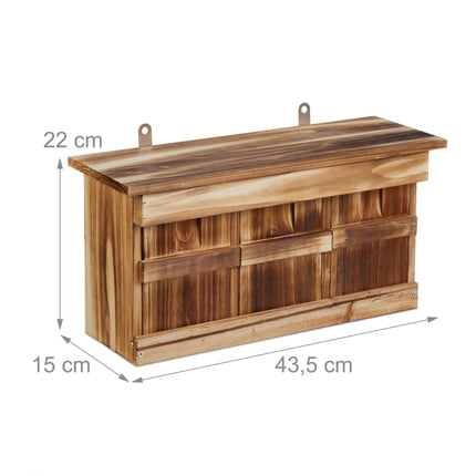 Nesting box for sparrows