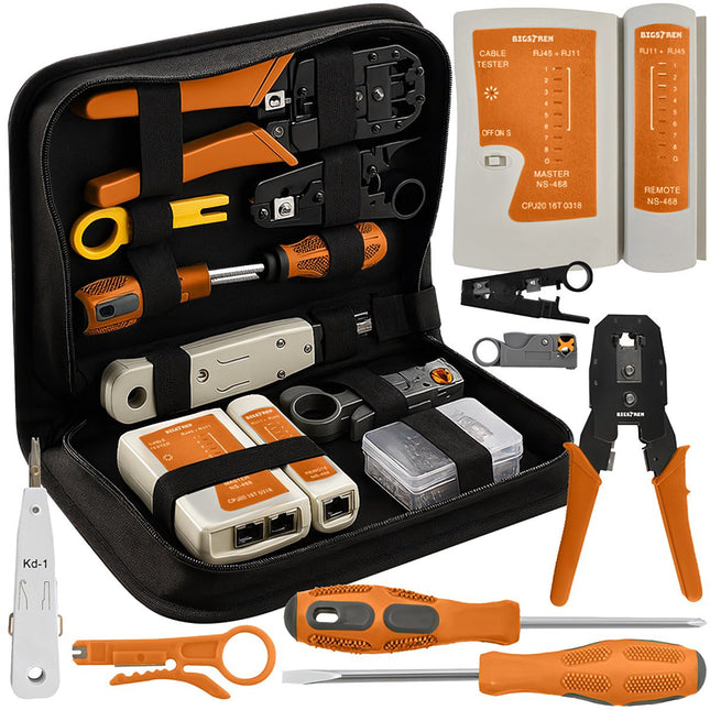Network Cable Tester Kit - Comprehensive Set