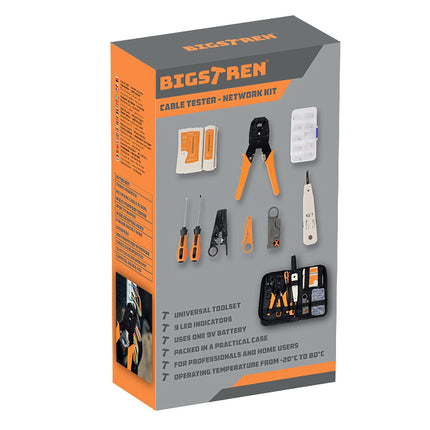 Network Cable Tester Kit - Comprehensive Set