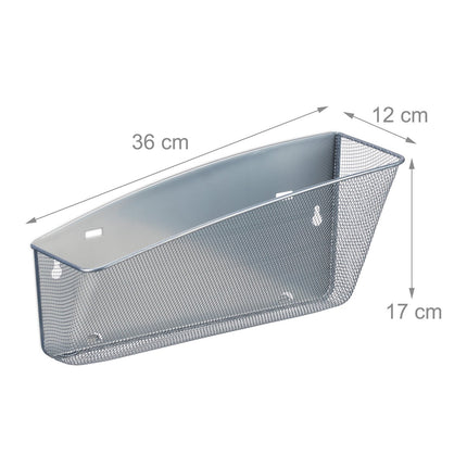 Newspaper holder wall set of 3