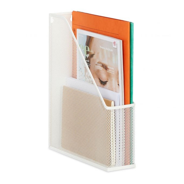 Newspaper stand in net design