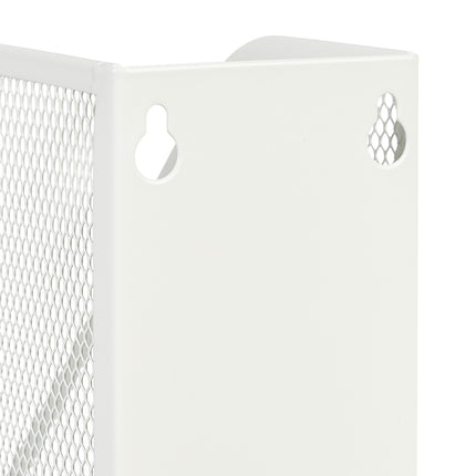 Newspaper stand in net design