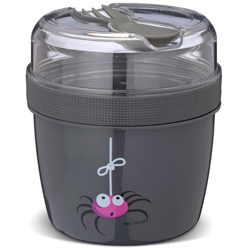 N'ice Cup - Lunch box with cooling plate Grey