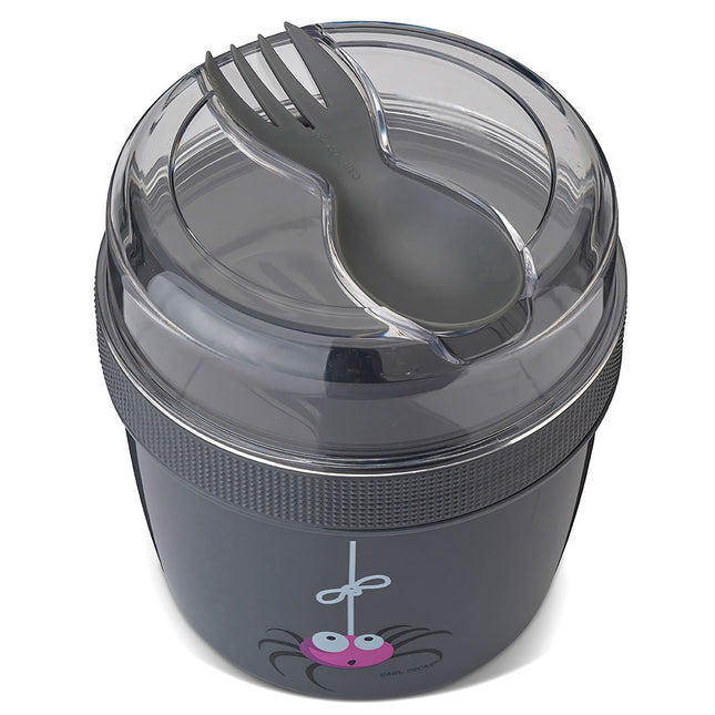 N'ice Cup - Lunch box with cooling plate Grey