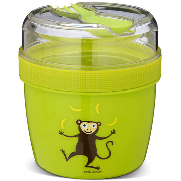 N'ice Cup - Lunch box with cooling plate Lime