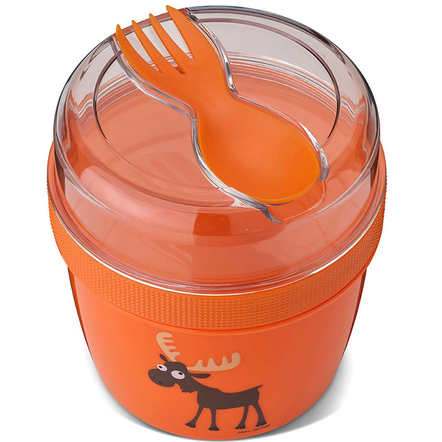 N'ice Cup - Lunch box with cooling plate Orange