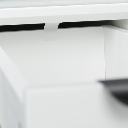 Niche cabinet with drawer and door