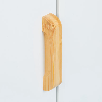 Niche cabinet with wheels